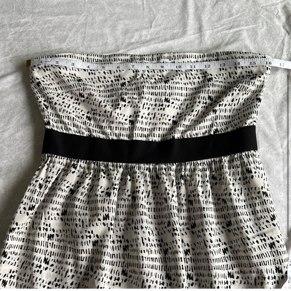 Theory Silk Strapless Mini Dress - Picture 4 of 8